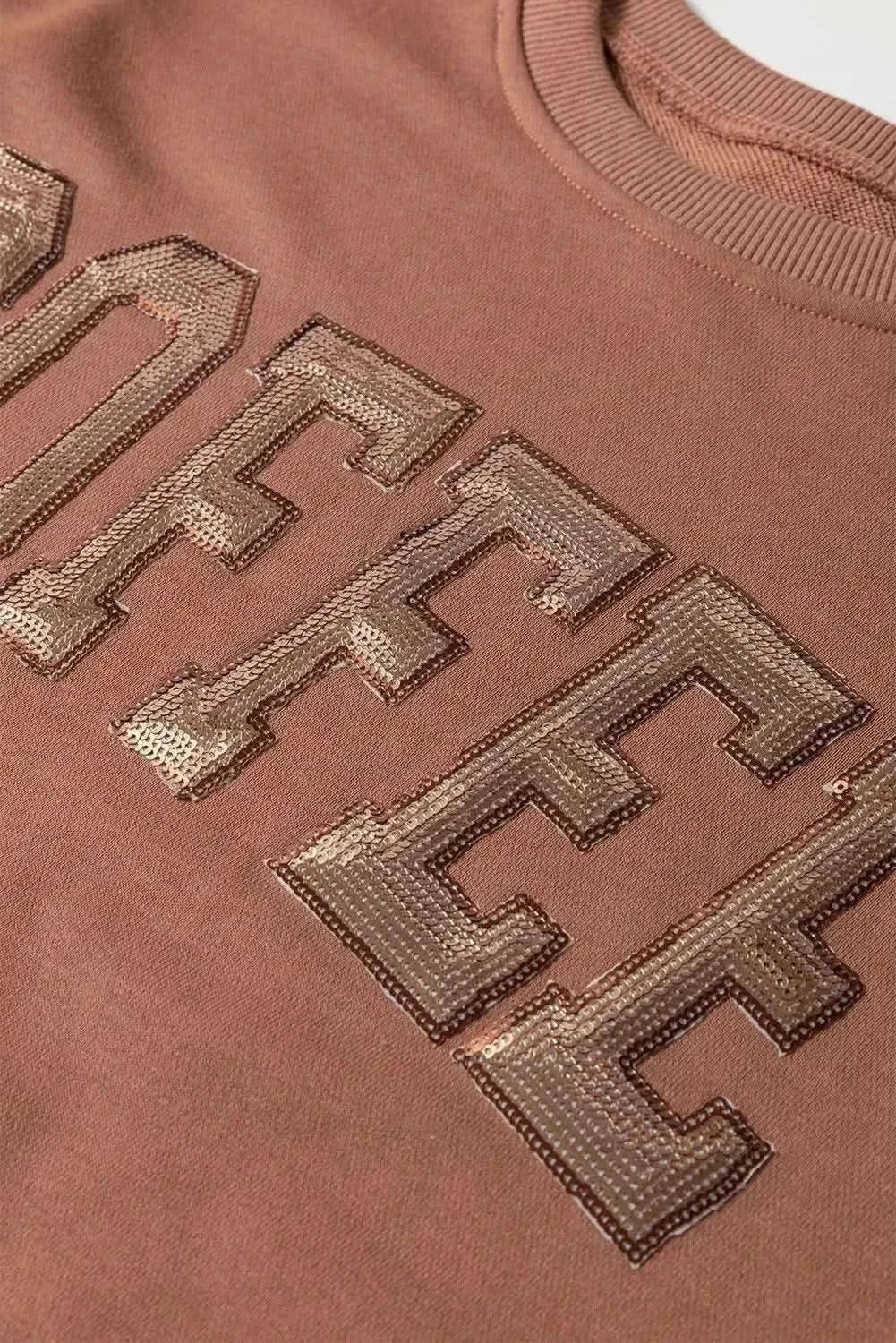 Sequin two-piece set: top & shorts - Love Salve